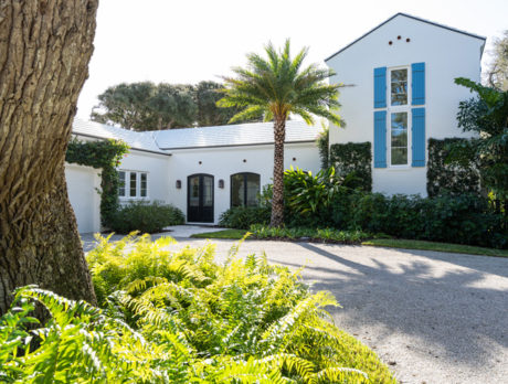 Recently built home blends beautifully into historic Old Riomar