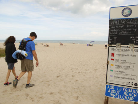 Rare beach closures on the island likely to be lifted this week