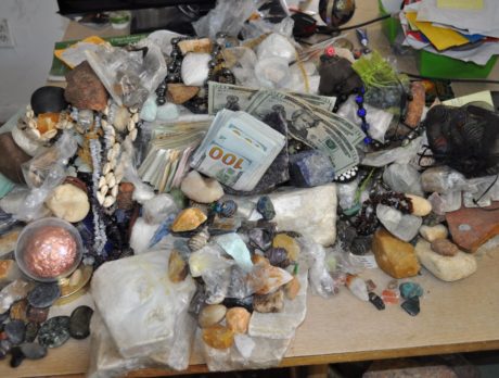 ‘Drug den’ raid in Gifford nets drugs, weapons, phony money