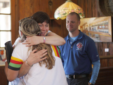 German shark victim returns to Vero, meets with rescuers