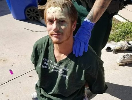 Shot fired leads to standoff; man charged