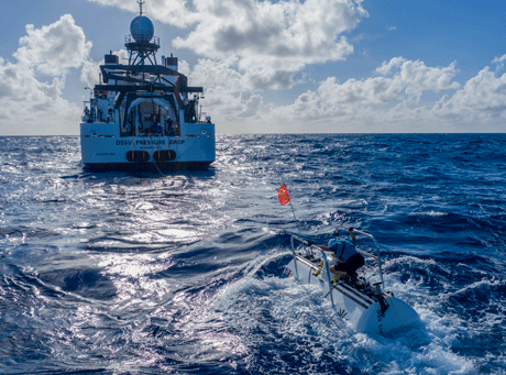 Locally built Triton sub makes deepest ever manned ocean dive in Mariana Trench