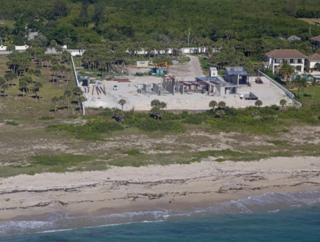 Island in midst of luxury oceanfront building boom