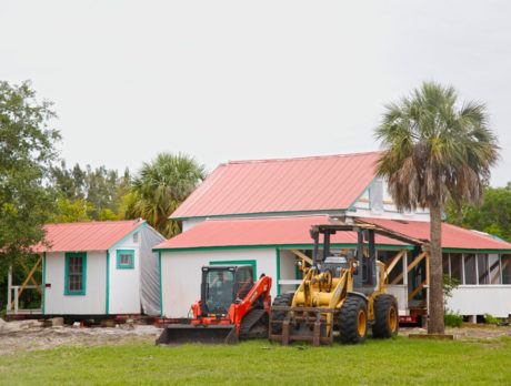 Laura Riding Jackson house about to begin journey to new home
