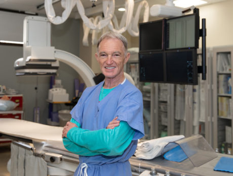 Spin-win scenario: Rotating device clears coronary arteries