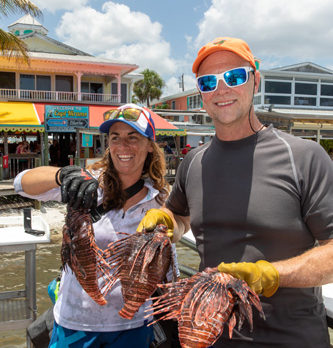 Noshing on nefarious fare at Sebastian Lionfish Fest