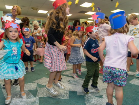 Bursts of patriotism at annual Bubble Wrap Explosion