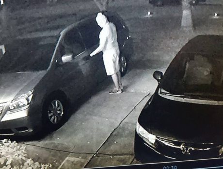 Police search for overnight would-be burglar