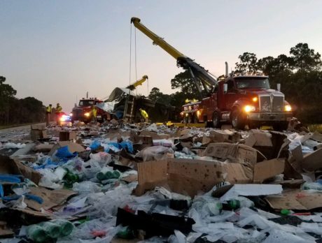 I-95 southbound reopens after multi-vehicle crash Sunday morning