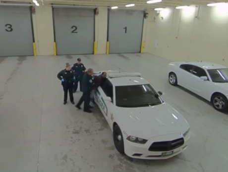 Deputy suspended after using excessive force against handcuffed man