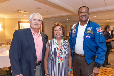 Scott’s space odyssey delights ‘Military Officers’ event