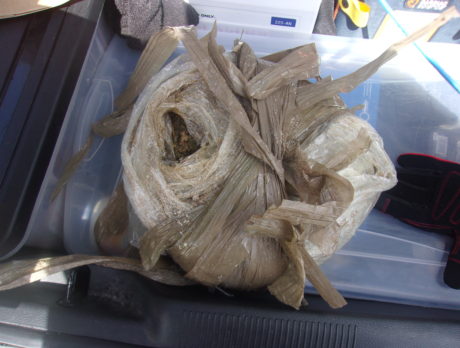 13.5-pound bale of marijuana washes ashore Friday
