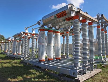 New FPL substation takes shape across from sewer plant