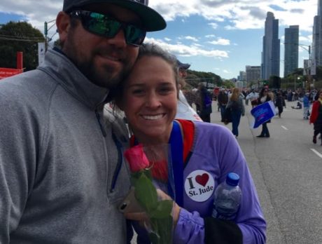 St. Ed’s teacher, ‘St. Jude’s Hero’ pounds the pavement at Chicago Marathon