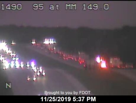 I-95 reopen after two-vehicle wreck