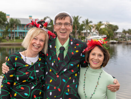 Fleet of fancy at Christmas Lighted Boat Parade