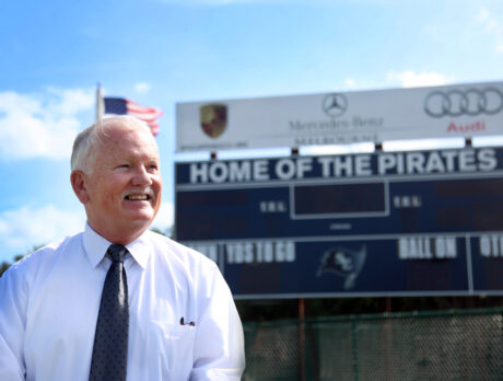New St. Ed’s football coach hits the ground running