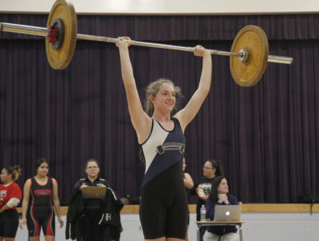 St. Ed’s girls weightlifters exhibit unity and strength