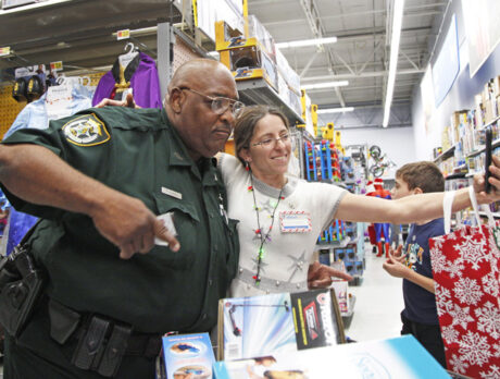 The Force is with jubilant kids at ‘Shop with a Cop’