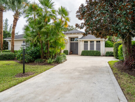 Custom Indian River Club home is conveniently located