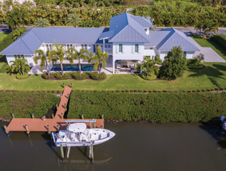 Waterfront home designed in sophisticated West Indies style