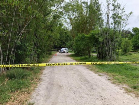 Man shot twice, deputies searching for suspect
