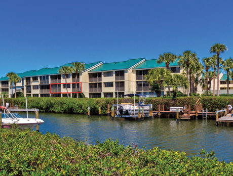 Enjoy fabulous sunsets from updated waterfront condo