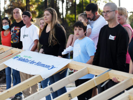 ‘Wall Raising’ signals new abode is in the homestretch