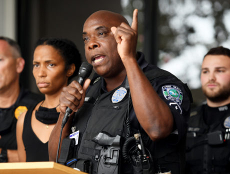Police condemn Minneapolis officers in George Floyd death