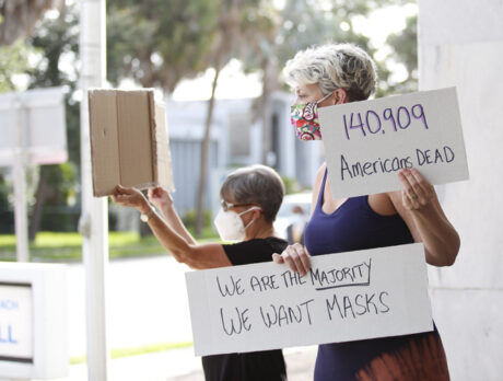 Community group advocates for mask-wearing during pandemic