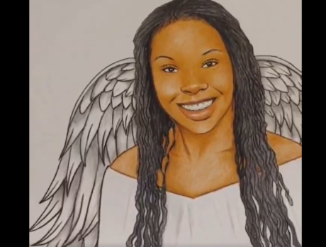 ‘Beautiful’ – Time-lapse video of Alteria Woods drawing