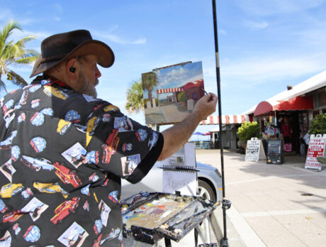 Newman’s knack for vibrant paintings is ‘plein’ to see