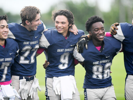 St. Ed’s earns no-doubt ‘W’  in coach’s delayed debut