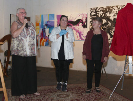 Bubbly enthusiasm at ‘Keeping the Arts Alive’ reception