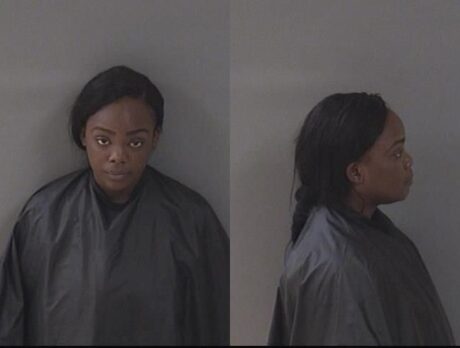Woman charged after dancing on police car
