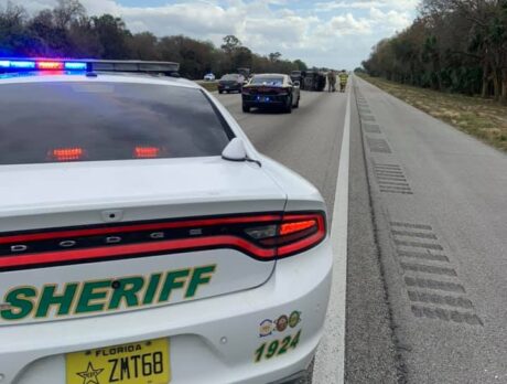 No serious injuries after rollover crash on I-95 SB