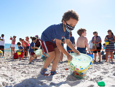 Easter Egg Hunt goes over well with delighted kids