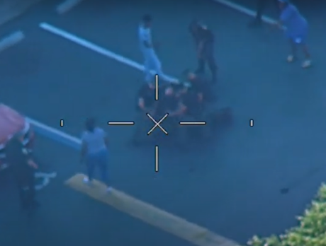 Deputies release video of chase where suspect tossed baby at officer