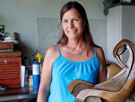 Lifelong love of art informs sculptor Truesdale’s talents