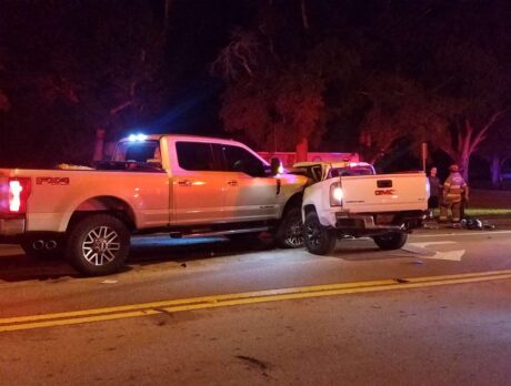 Woman critical after Wednesday two-vehicle crash; man charged