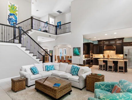 Find Old Florida magic in superb Ocean Oaks West residence