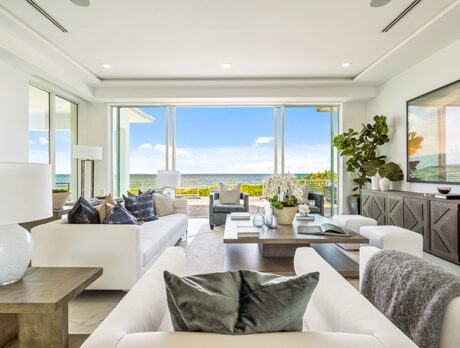 Enjoy chic modern living in oceanfront Acquavista home