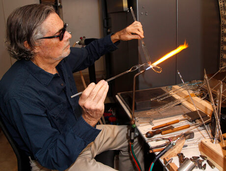 Artist Robinson reflects on a life in – and love of – glass