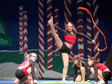‘Christmas Ball’: Aerial Antics youths up to their merry old tricks