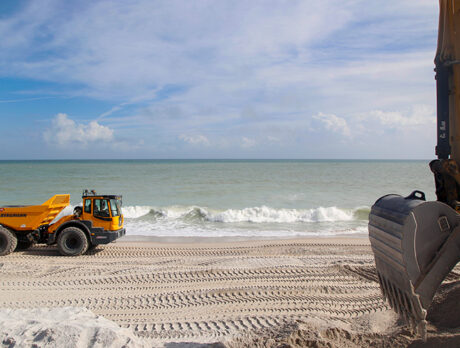 Replenishment of beaches to continue throughout season