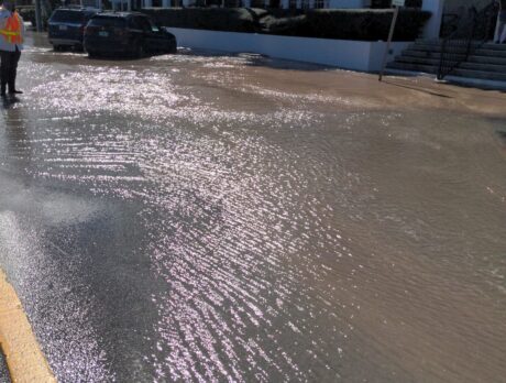 Ocean Drive reopen after water main leak
