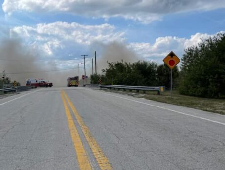 1 flown to hospital after airboat vs boat crash