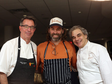 Three top chefs serve up wine-pairing dinner to remember