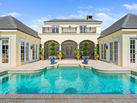 Secluded Ocean Oaks West home with French Caribbean flair