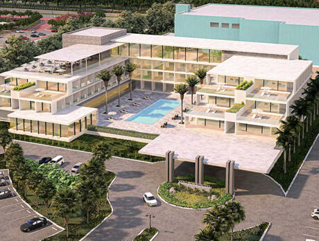 Might a boutique hotel rise incorporating Big Blue?